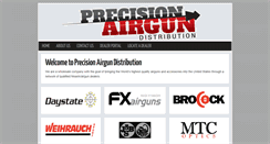 Desktop Screenshot of precisionairgun.com