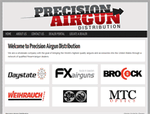 Tablet Screenshot of precisionairgun.com